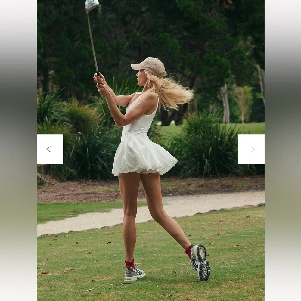 Free People NWT Swing of Things Skortsie - Picture 4 of 16